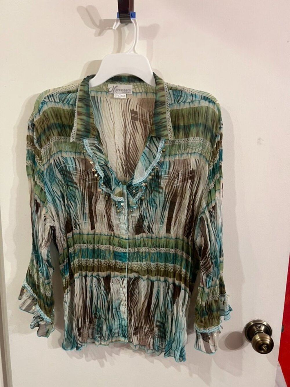 Plus Size Bohemian Blouse